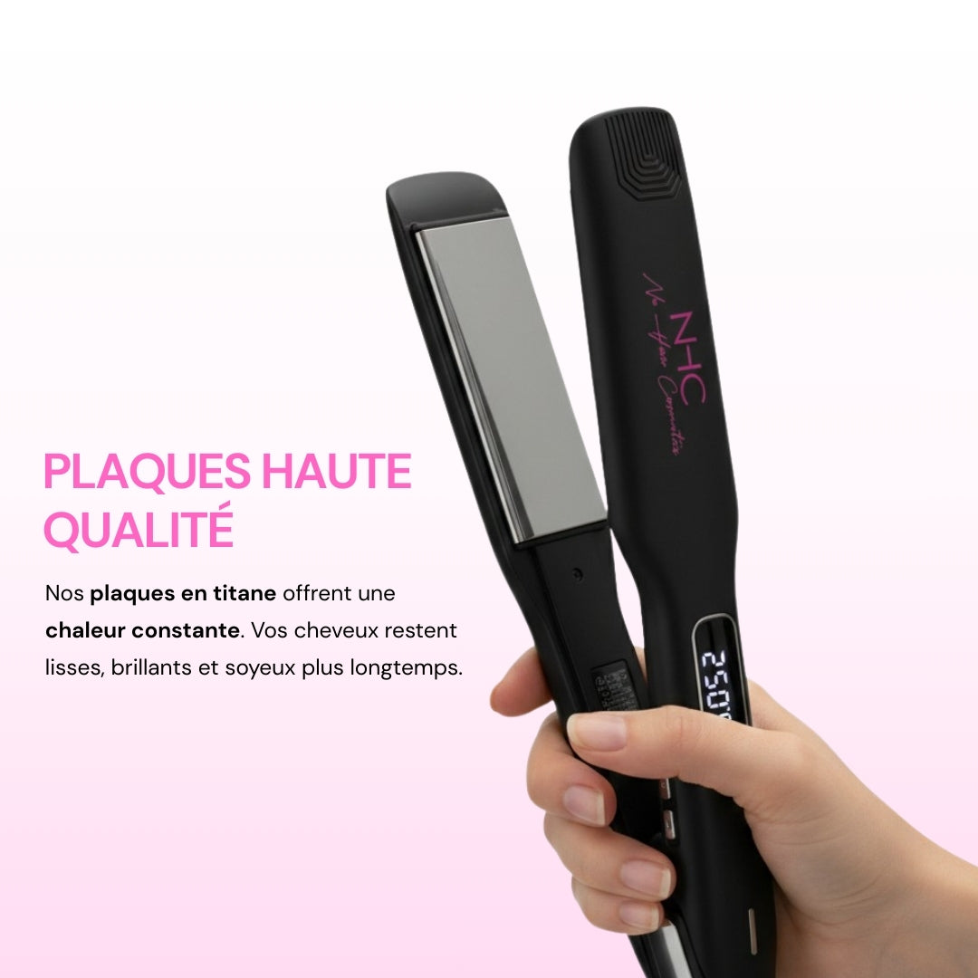 Fer à lisser professionnel à vibration – Design haut de gamme